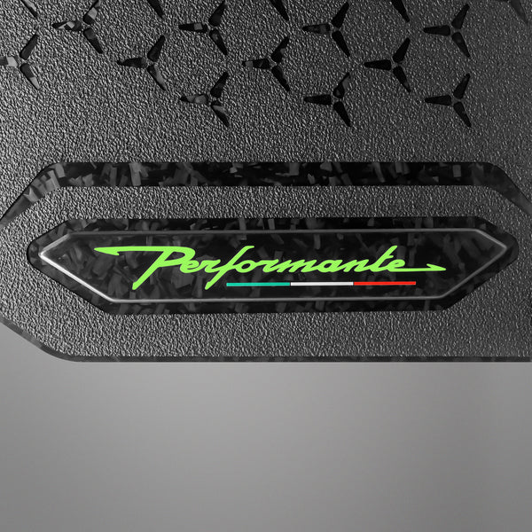 Carbon Fiber Floor Mats for Lamborghini Huracan Performante - Forged