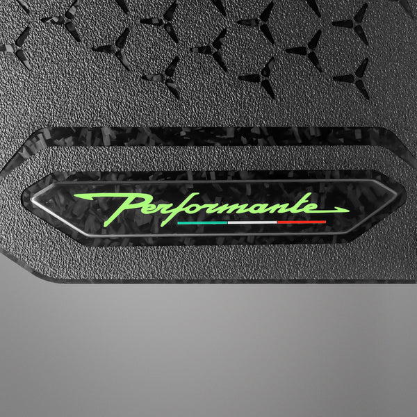 Carbon Fiber Floor Mats for Lamborghini Huracan Performante - Forged