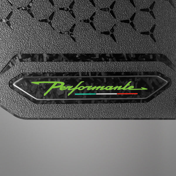 Carbon Fiber Floor Mats for Lamborghini Huracan Performante - Forged