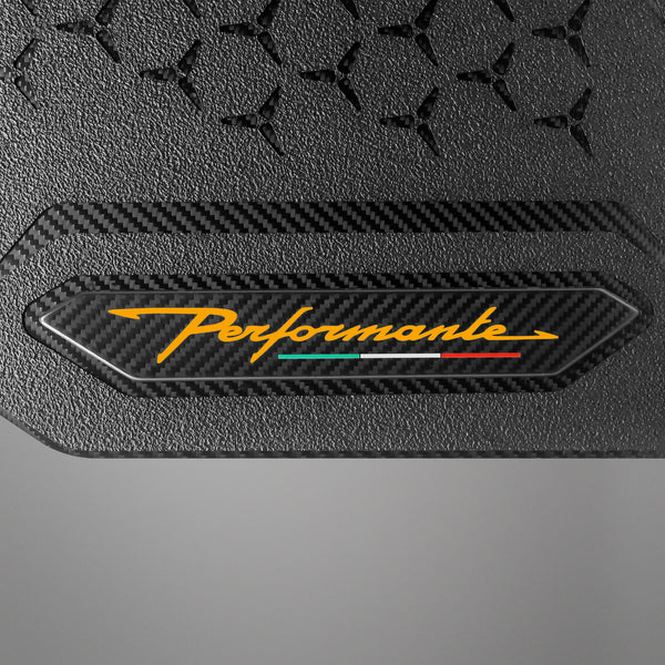 Carbon Fiber Floor Mats for Lamborghini Huracan Performante - Matte