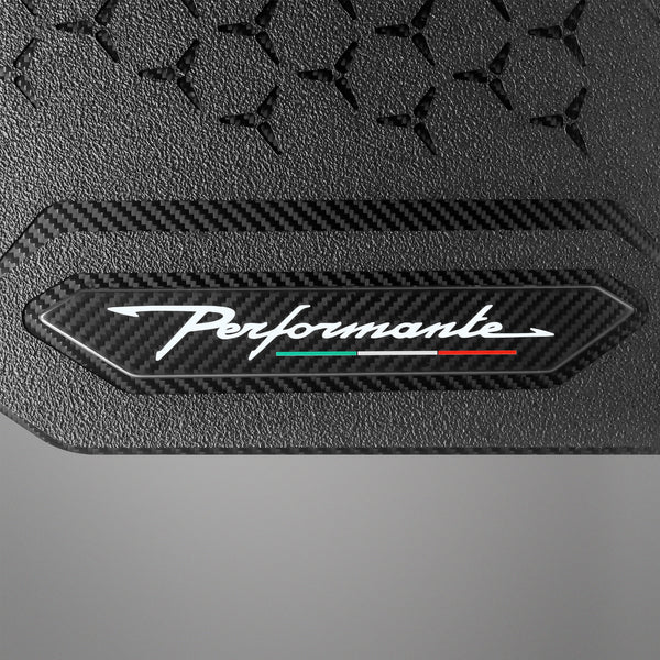 Carbon Fiber Floor Mats for Lamborghini Huracan Performante - Matte