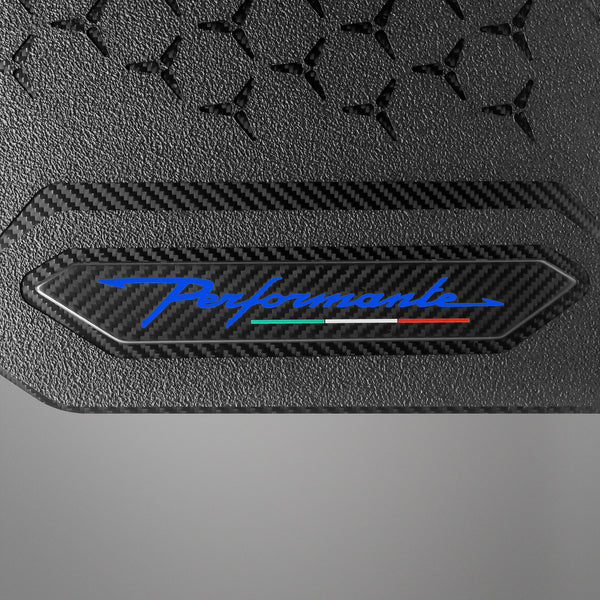 Carbon Fiber Floor Mats for Lamborghini Huracan Performante - Matte