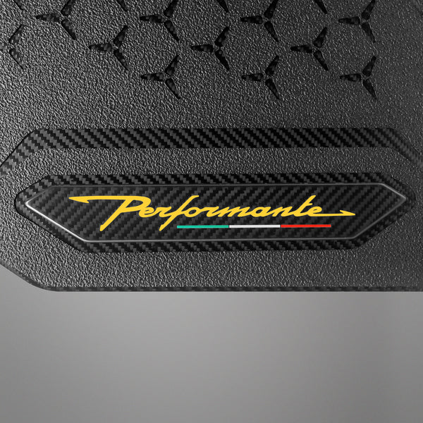 Carbon Fiber Floor Mats for Lamborghini Huracan Performante - Matte