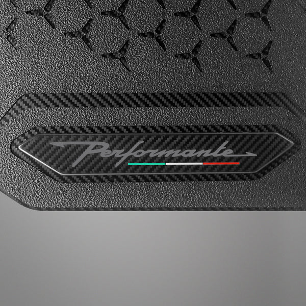 Carbon Fiber Floor Mats for Lamborghini Huracan Performante - Matte