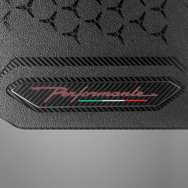 Carbon Fiber Floor Mats for Lamborghini Huracan Performante - Matte