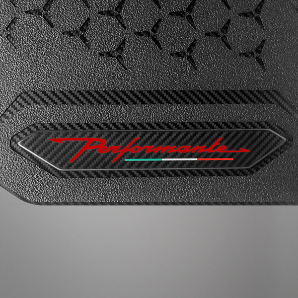 Carbon Fiber Floor Mats for Lamborghini Huracan Performante - Matte