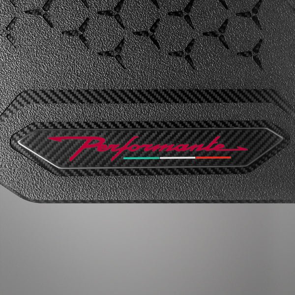 Carbon Fiber Floor Mats for Lamborghini Huracan Performante - Matte