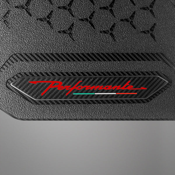 Carbon Fiber Floor Mats for Lamborghini Huracan Performante - Matte