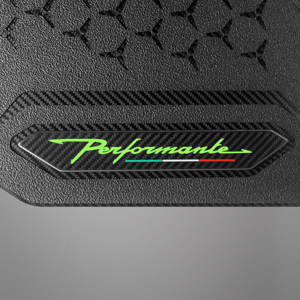 Carbon Fiber Floor Mats for Lamborghini Huracan Performante - Matte