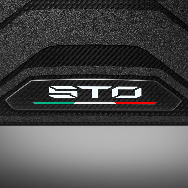 Carbon Fiber Floor Mats for Lamborghini Huracan STO - Matte