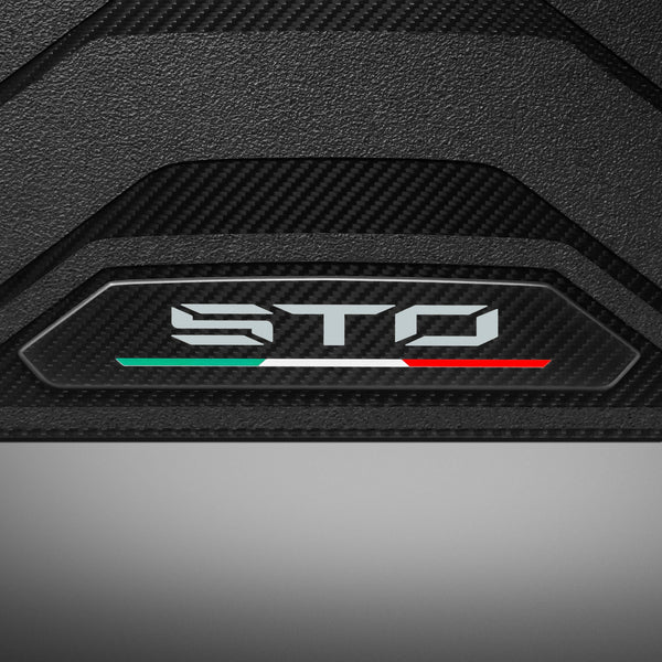 Carbon Fiber Floor Mats for Lamborghini Huracan STO - Matte