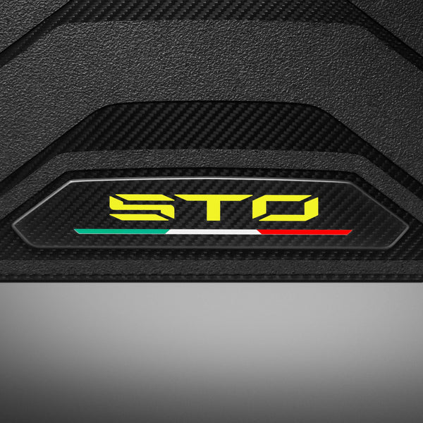 Carbon Fiber Floor Mats for Lamborghini Huracan STO - Matte
