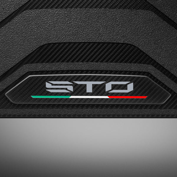 Carbon Fiber Floor Mats for Lamborghini Huracan STO - Matte