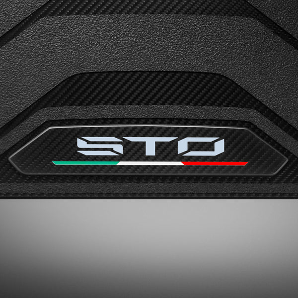 Carbon Fiber Floor Mats for Lamborghini Huracan STO - Matte