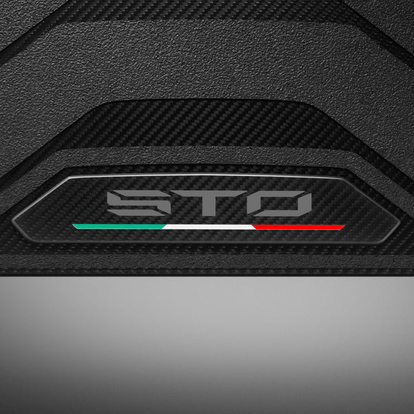 Carbon Fiber Floor Mats for Lamborghini Huracan STO - Matte