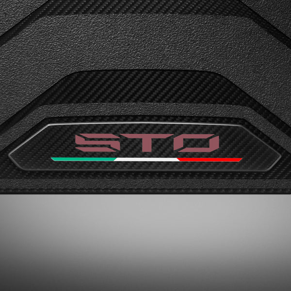 Carbon Fiber Floor Mats for Lamborghini Huracan STO - Matte