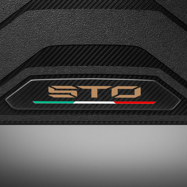 Carbon Fiber Floor Mats for Lamborghini Huracan STO - Matte