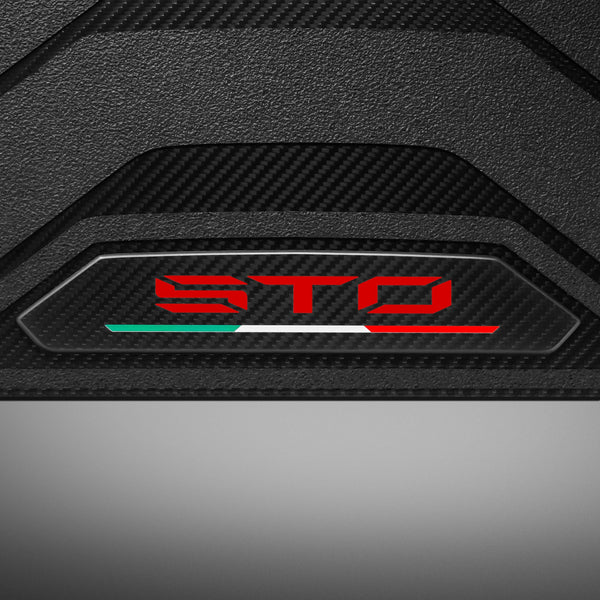 Carbon Fiber Floor Mats for Lamborghini Huracan STO - Matte