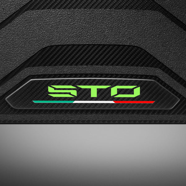 Carbon Fiber Floor Mats for Lamborghini Huracan STO - Matte